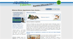 Desktop Screenshot of debarras-2-maison.com